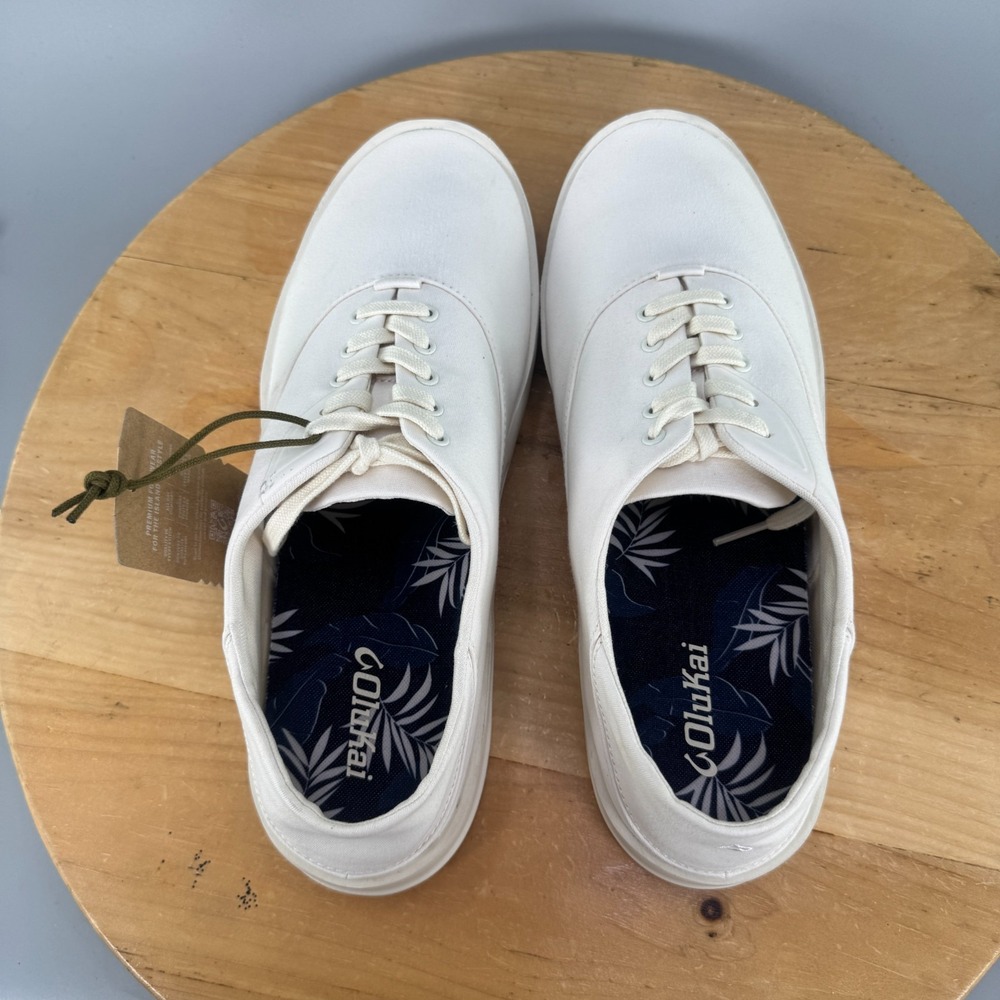 Olukai Tradewind Men's Size 10 M Casual Shoes Sneakers Off White Lightweight NEW - Picture 5 of 9